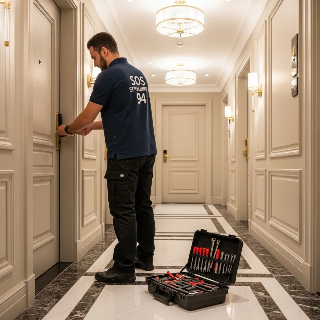Serrurier SOS Serrurier 94 en intervention d'urgence
